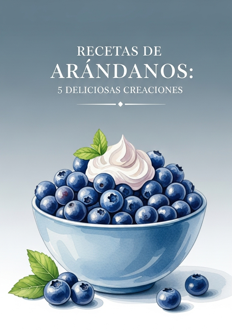 Ebook de Recetas con Arándano